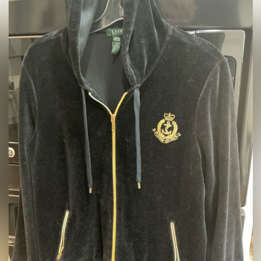 Ralph Lauren Black Jacket Jogging  Set, Large and XL - Picture 2 of 6